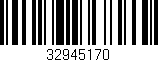 Código de barras (EAN, GTIN, SKU, ISBN): '32945170'