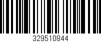 Código de barras (EAN, GTIN, SKU, ISBN): '329510844'