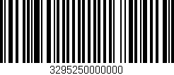 Código de barras (EAN, GTIN, SKU, ISBN): '3295250000000'