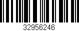 Código de barras (EAN, GTIN, SKU, ISBN): '32956246'