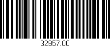 Código de barras (EAN, GTIN, SKU, ISBN): '32957.00'