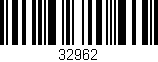 Código de barras (EAN, GTIN, SKU, ISBN): '32962'