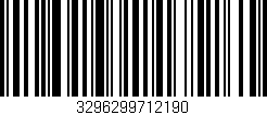 Código de barras (EAN, GTIN, SKU, ISBN): '3296299712190'