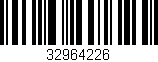 Código de barras (EAN, GTIN, SKU, ISBN): '32964226'