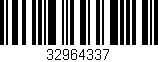 Código de barras (EAN, GTIN, SKU, ISBN): '32964337'