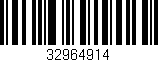 Código de barras (EAN, GTIN, SKU, ISBN): '32964914'