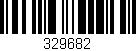 Código de barras (EAN, GTIN, SKU, ISBN): '329682'