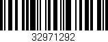 Código de barras (EAN, GTIN, SKU, ISBN): '32971292'