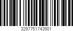 Código de barras (EAN, GTIN, SKU, ISBN): '3297751742601'