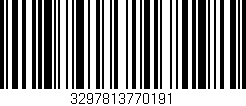 Código de barras (EAN, GTIN, SKU, ISBN): '3297813770191'