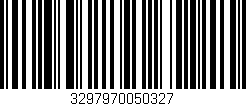 Código de barras (EAN, GTIN, SKU, ISBN): '3297970050327'