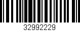 Código de barras (EAN, GTIN, SKU, ISBN): '32992229'