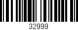 Código de barras (EAN, GTIN, SKU, ISBN): '32999'