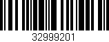 Código de barras (EAN, GTIN, SKU, ISBN): '32999201'