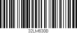 Código de barras (EAN, GTIN, SKU, ISBN): '32LM630B'