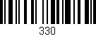 Código de barras (EAN, GTIN, SKU, ISBN): '330'