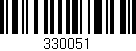 Código de barras (EAN, GTIN, SKU, ISBN): '330051'