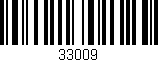 Código de barras (EAN, GTIN, SKU, ISBN): '33009'