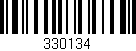 Código de barras (EAN, GTIN, SKU, ISBN): '330134'