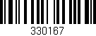 Código de barras (EAN, GTIN, SKU, ISBN): '330167'