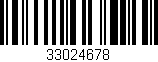 Código de barras (EAN, GTIN, SKU, ISBN): '33024678'