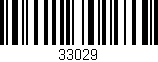 Código de barras (EAN, GTIN, SKU, ISBN): '33029'