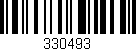 Código de barras (EAN, GTIN, SKU, ISBN): '330493'