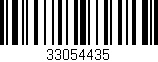 Código de barras (EAN, GTIN, SKU, ISBN): '33054435'
