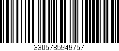 Código de barras (EAN, GTIN, SKU, ISBN): '3305785949757'