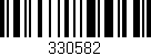Código de barras (EAN, GTIN, SKU, ISBN): '330582'