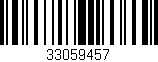 Código de barras (EAN, GTIN, SKU, ISBN): '33059457'