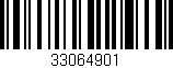 Código de barras (EAN, GTIN, SKU, ISBN): '33064901'