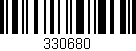 Código de barras (EAN, GTIN, SKU, ISBN): '330680'