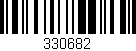 Código de barras (EAN, GTIN, SKU, ISBN): '330682'