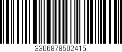 Código de barras (EAN, GTIN, SKU, ISBN): '3306878502415'