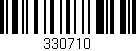 Código de barras (EAN, GTIN, SKU, ISBN): '330710'
