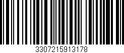 Código de barras (EAN, GTIN, SKU, ISBN): '3307215913178'