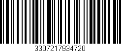 Código de barras (EAN, GTIN, SKU, ISBN): '3307217934720'