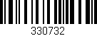 Código de barras (EAN, GTIN, SKU, ISBN): '330732'