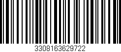 Código de barras (EAN, GTIN, SKU, ISBN): '3308163629722'