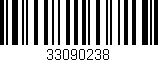 Código de barras (EAN, GTIN, SKU, ISBN): '33090238'