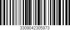 Código de barras (EAN, GTIN, SKU, ISBN): '3309042305973'