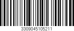 Código de barras (EAN, GTIN, SKU, ISBN): '3309045105211'