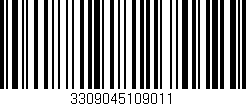 Código de barras (EAN, GTIN, SKU, ISBN): '3309045109011'