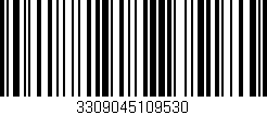 Código de barras (EAN, GTIN, SKU, ISBN): '3309045109530'