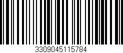 Código de barras (EAN, GTIN, SKU, ISBN): '3309045115784'