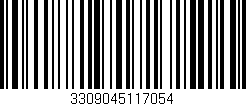 Código de barras (EAN, GTIN, SKU, ISBN): '3309045117054'