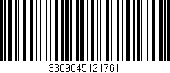 Código de barras (EAN, GTIN, SKU, ISBN): '3309045121761'