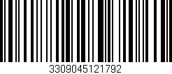 Código de barras (EAN, GTIN, SKU, ISBN): '3309045121792'