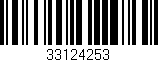 Código de barras (EAN, GTIN, SKU, ISBN): '33124253'